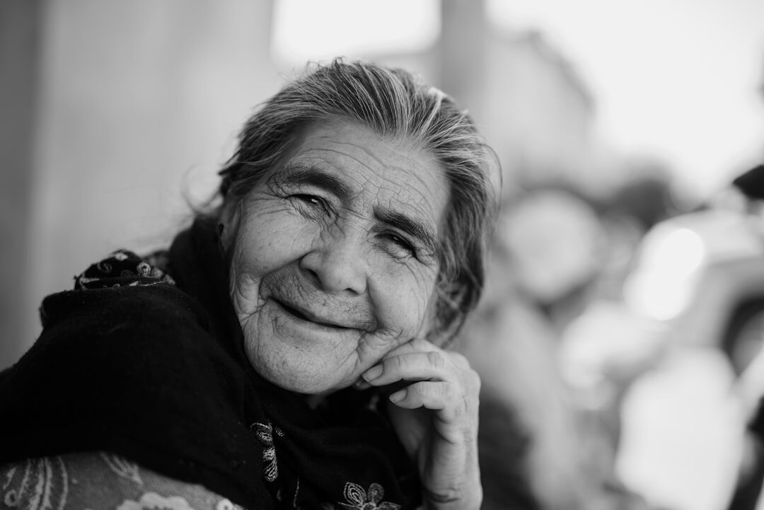 Portrait of a smiling senior woman