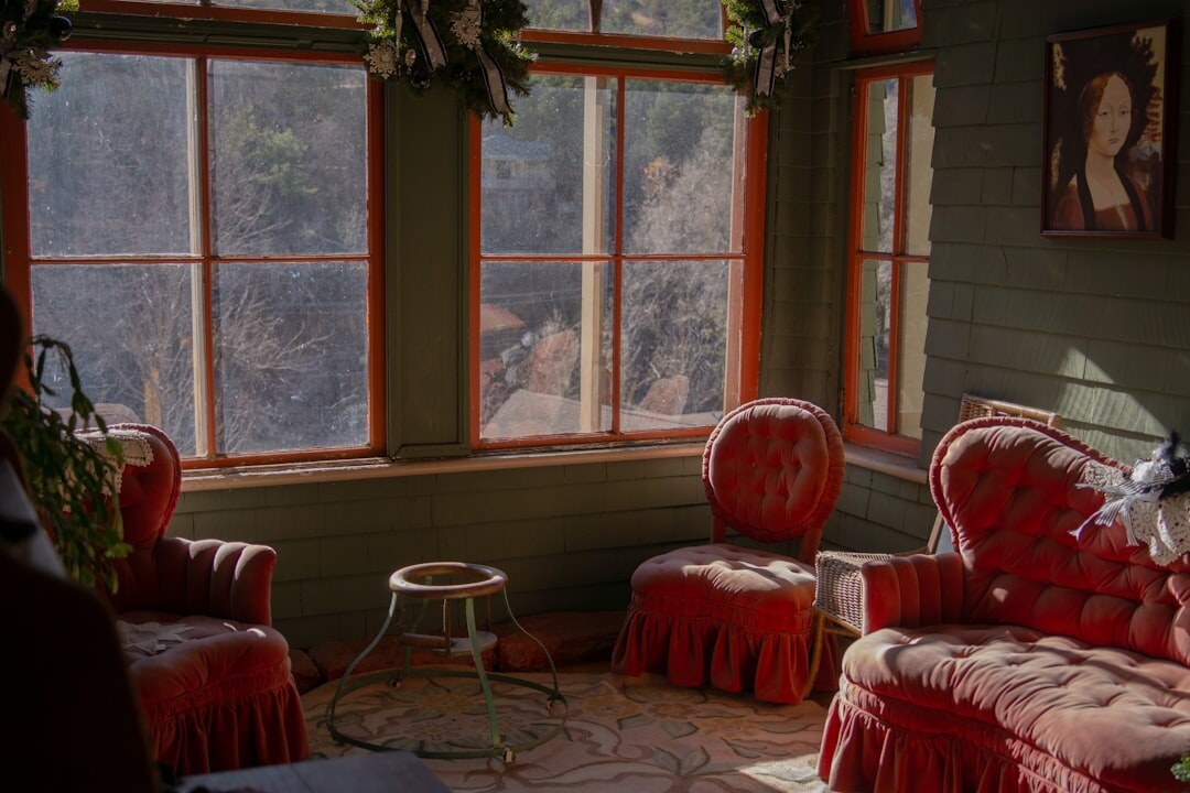 seniors chatting in cozy room